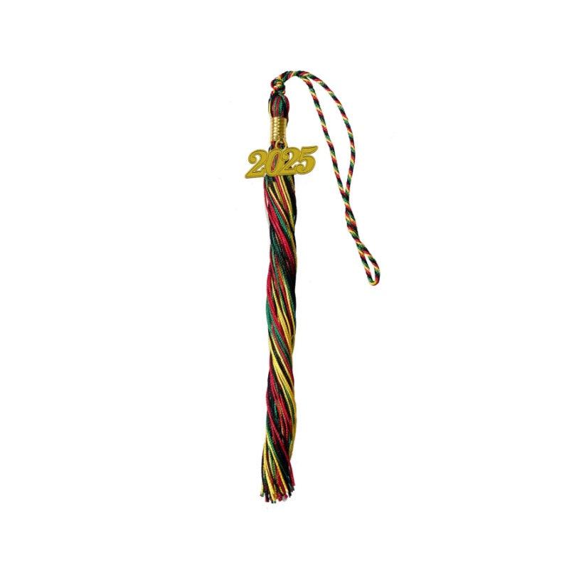 Kente Graduation Tassel - Graduation Gown 
