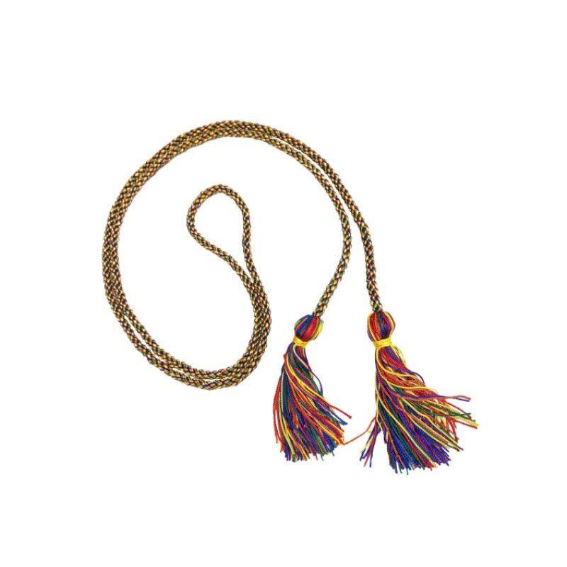 Rainbow LGBTQ Elementary Honor Cord - Graduation Gown 