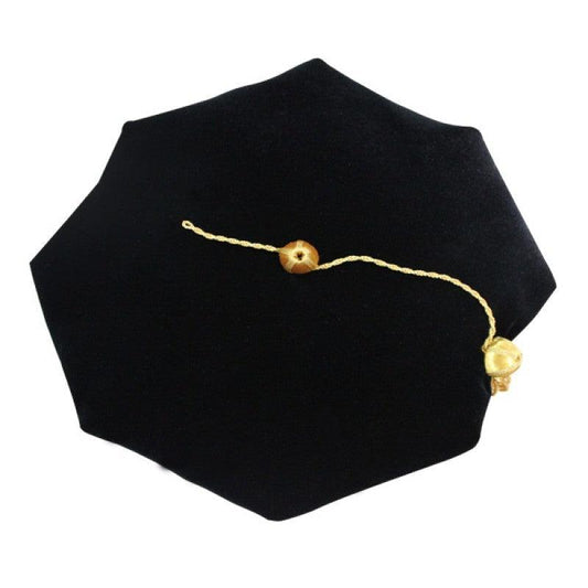Deluxe Doctorate 8 Sided Tam - Graduation Gown 