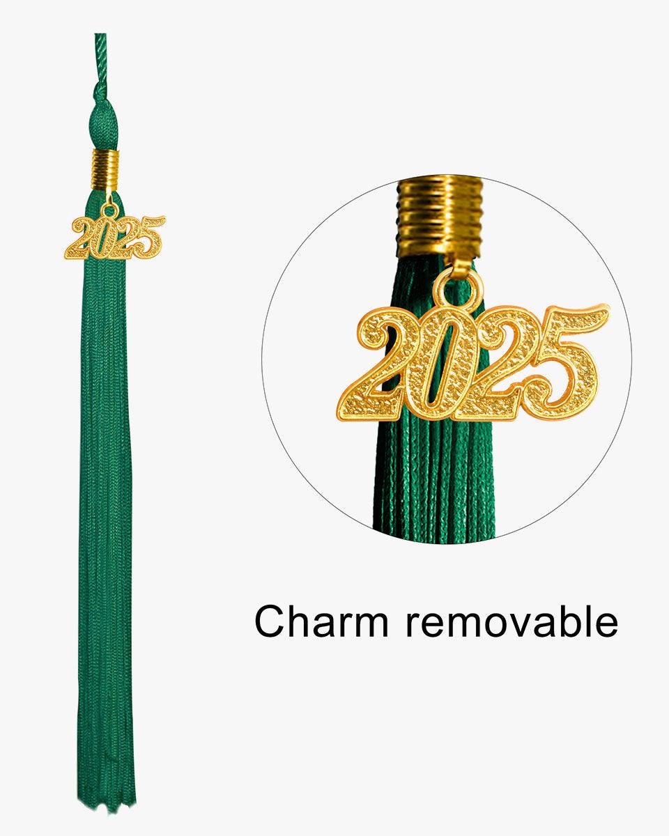 Shiny Kindergarten Graduation Cap with Tassel-12 Colors Available - Graduation Gown 