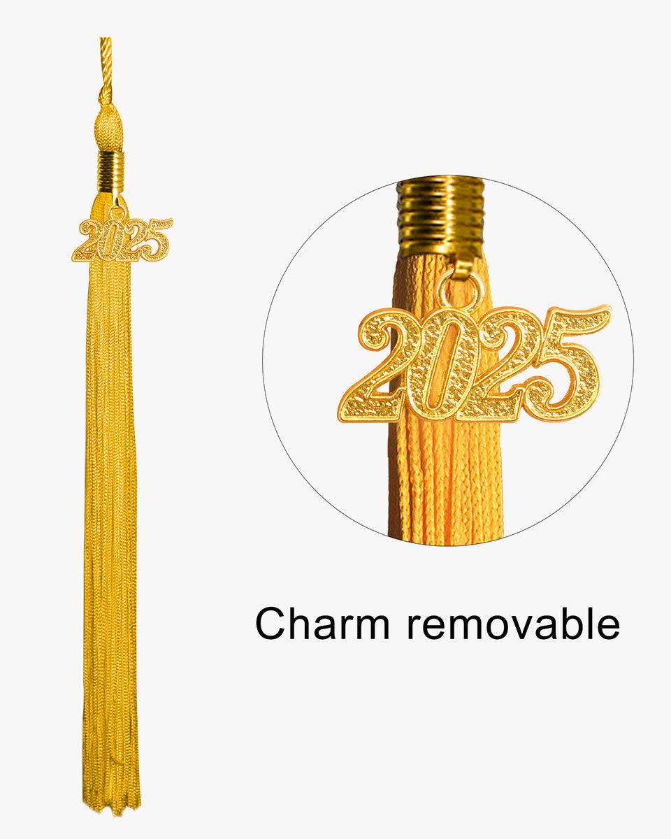 High School Matte Adult Graduation Cap with Tassel - 12 Colors Available - Graduation Gown 