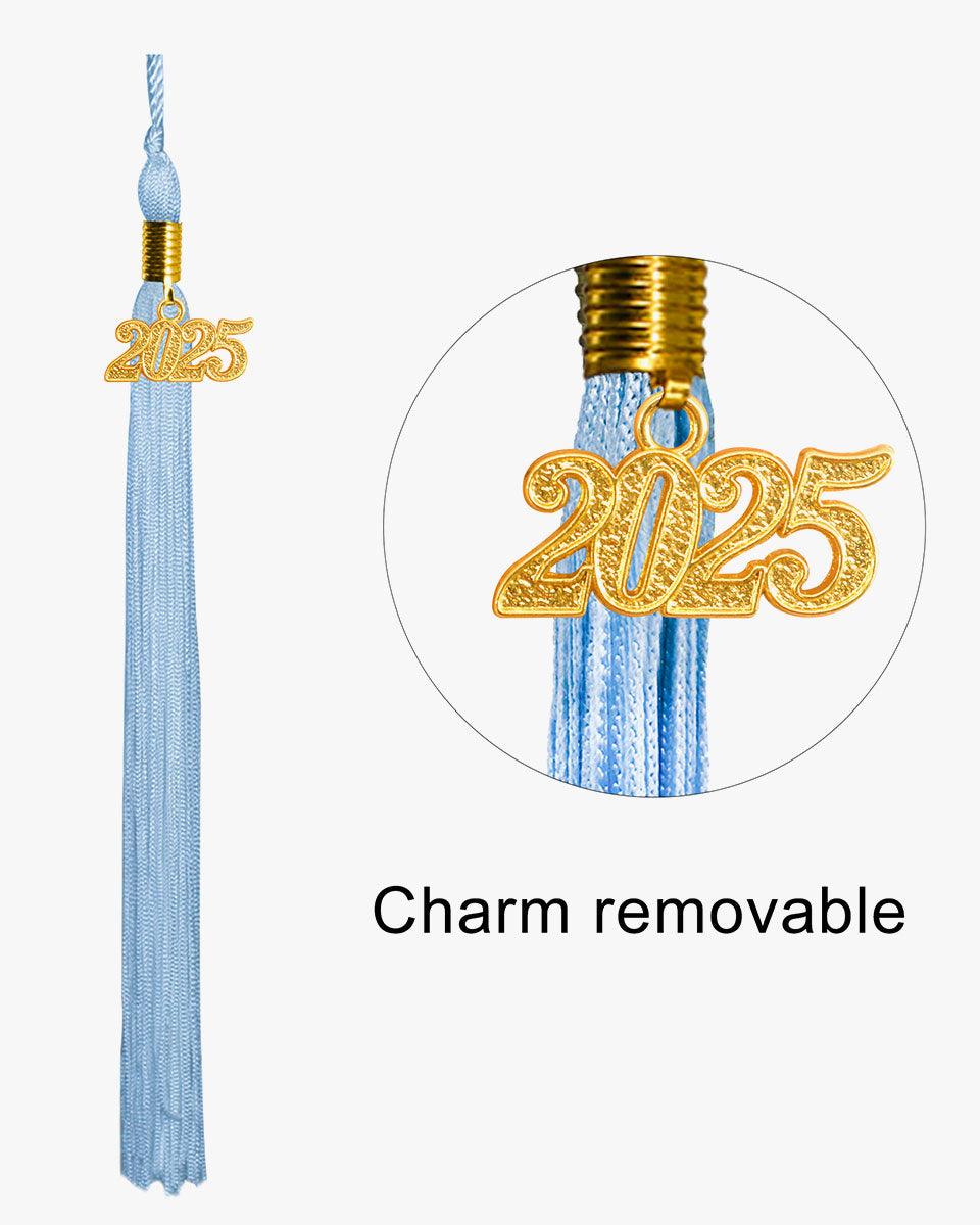 High School Matte Adult Graduation Cap with Tassel - 12 Colors Available - Graduation Gown 