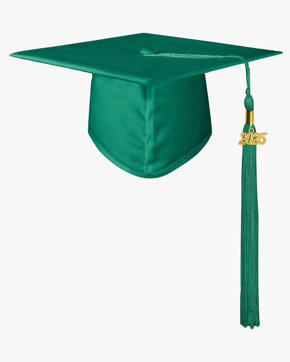Matte Kindergarten Graduation Cap with Tassel-12 Colors Available - Graduation Gown 