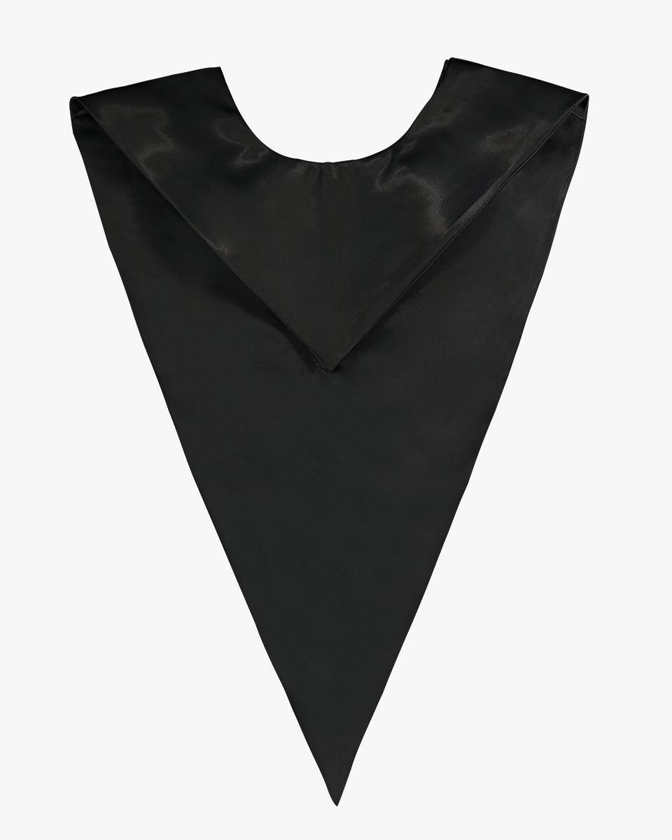 Traditional One Color V Stoles - 10 Colors Available - Graduation Gown 