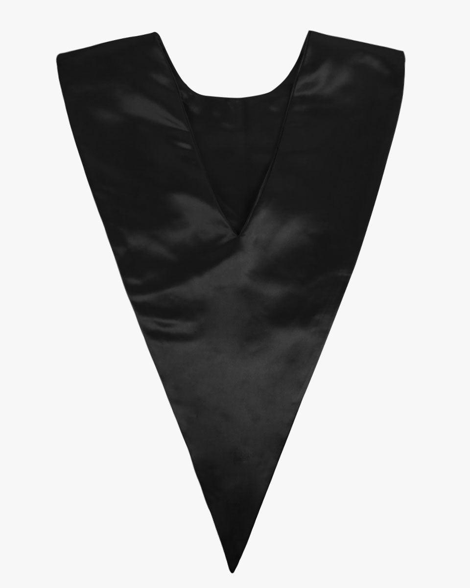 Traditional One Color V Stoles - 10 Colors Available - Graduation Gown 