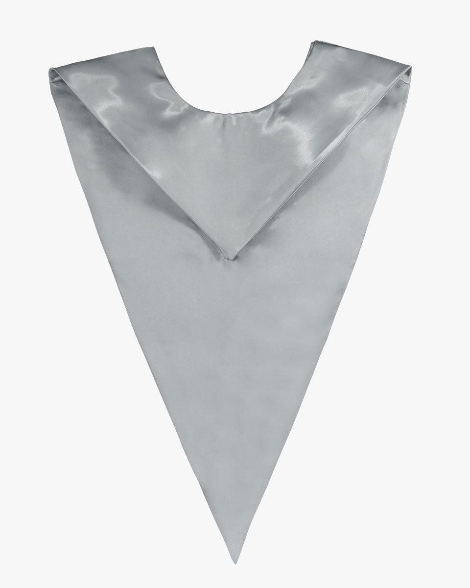 Traditional One Color V Stoles - 10 Colors Available - Graduation Gown 