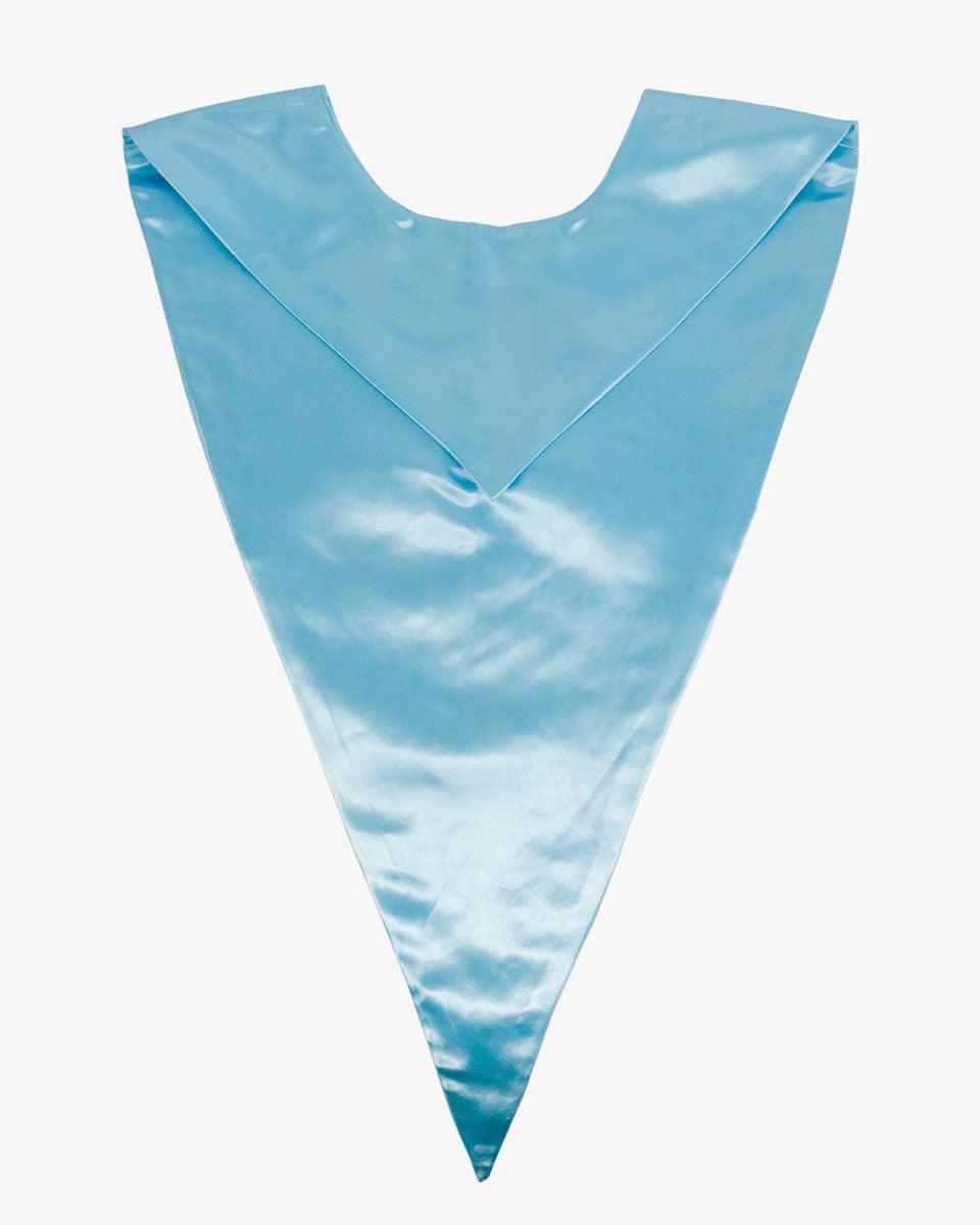 Traditional One Color V Stoles - 10 Colors Available - Graduation Gown 