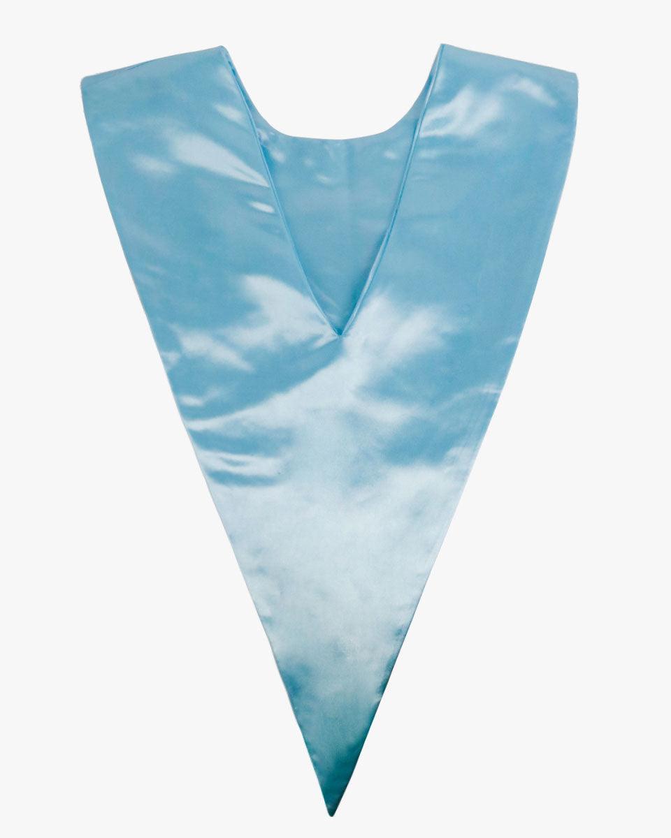 Traditional One Color V Stoles - 10 Colors Available - Graduation Gown 