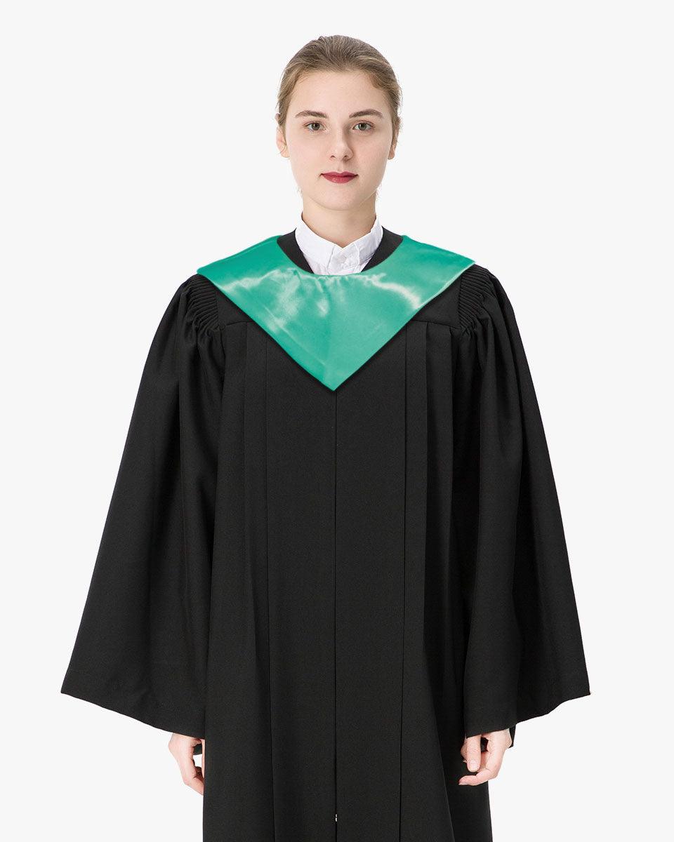 Traditional One Color V Stoles - 10 Colors Available - Graduation Gown 