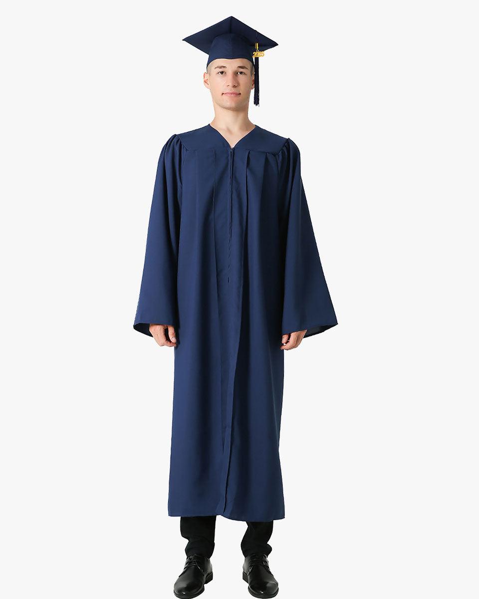 Economy Bachelor Graduation Cap Gown Hood Package - Graduation Gown 