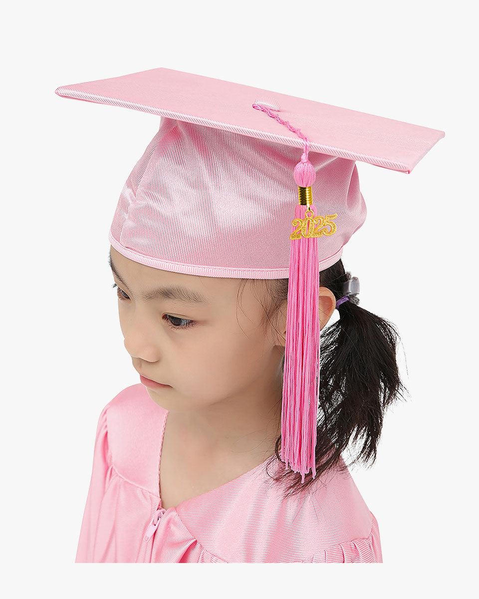 Shiny Kindergarten Cap, Gown & Tassel Package - 13 Colors Available - Graduation Gown 