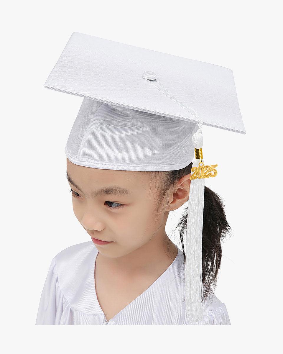 Shiny Kindergarten Cap, Gown & Tassel Package - 13 Colors Available - Graduation Gown 