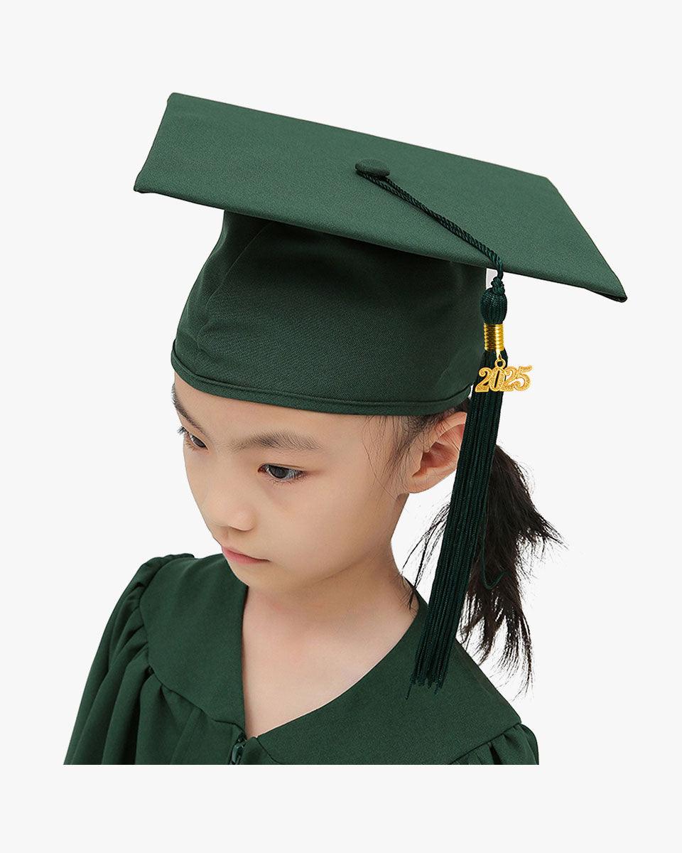 Matte Kindergarten Graduation Cap, Gown, Stole & Diploma Package - Graduation Gown 