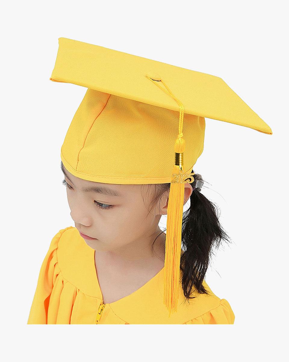 Matte Kindergarten Graduation Cap, Gown, Stole & Diploma Package - Graduation Gown 