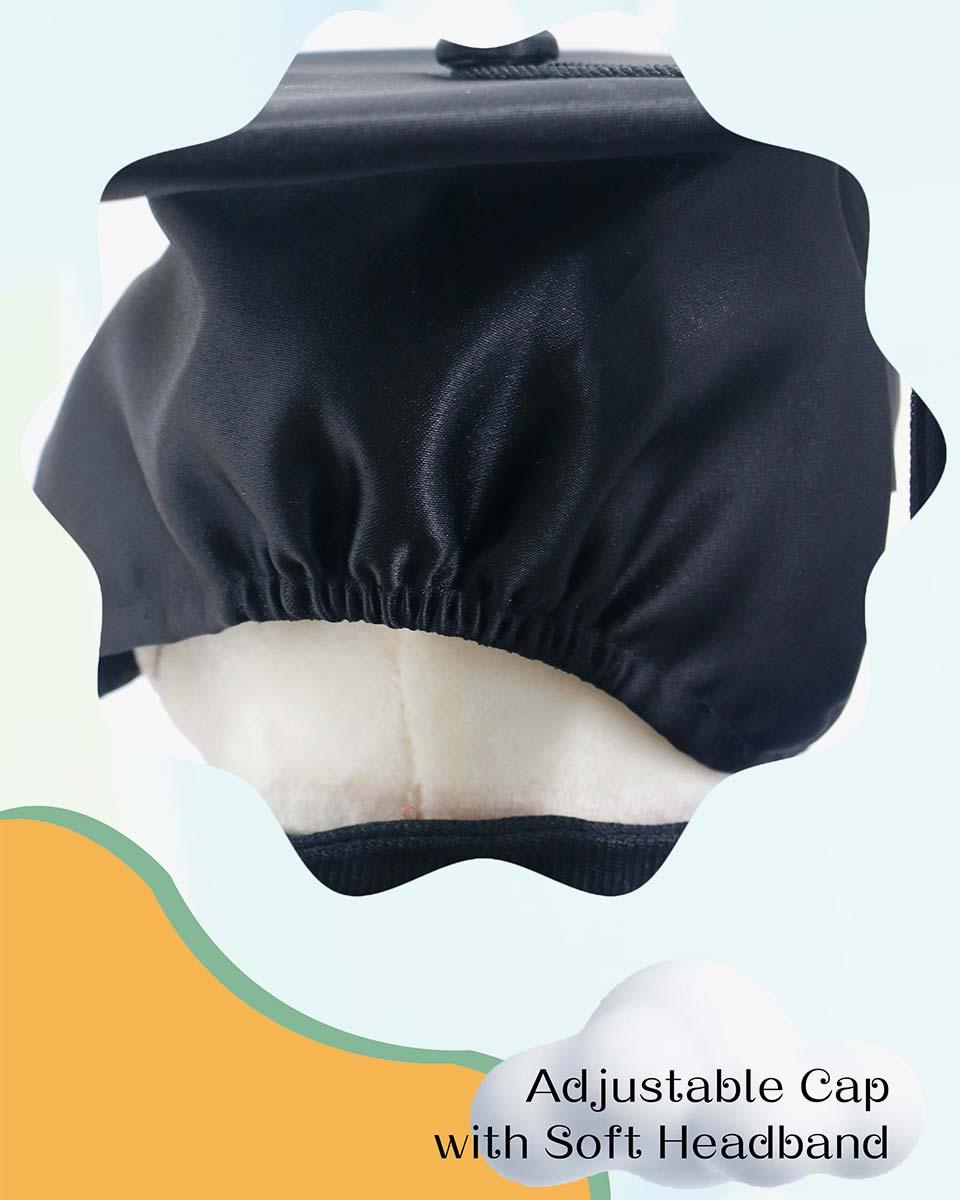 Soft Satin NICU Graduate Baby Cap and Gown Set - 3 Colors Available - Graduation Gown 