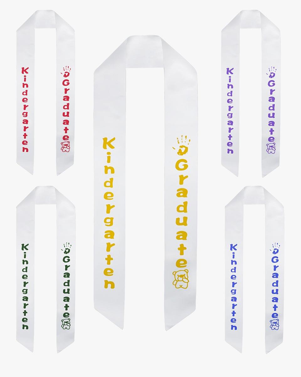 Matte Kindergarten Graduation Cap, Gown, Stole & Diploma Package - Graduation Gown 