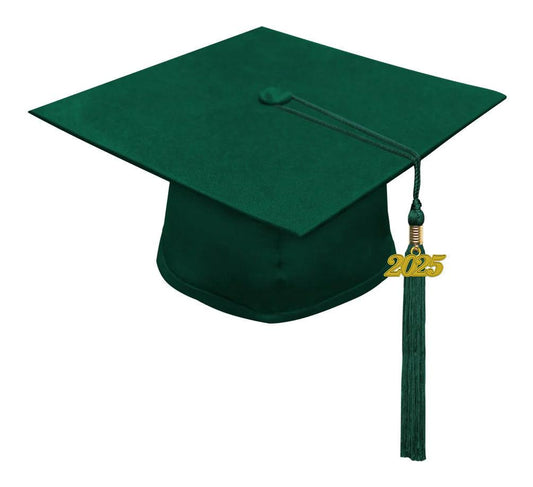 Matte Hunter Junior High/Middle School Cap & Tassel - Graduation Gown 