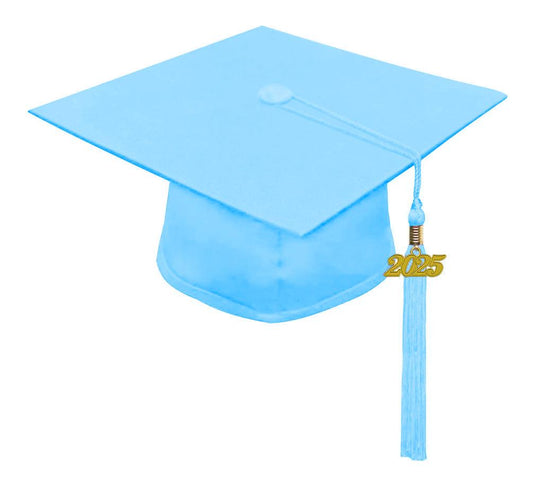 Matte Light Blue Kindergarten/Preschool Cap & Gown - Graduation Gown 
