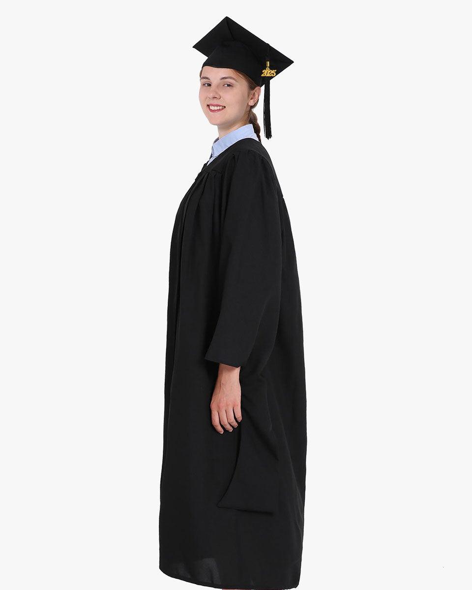 Economy Master Cap Gown & Hood Package - Graduation Gown 