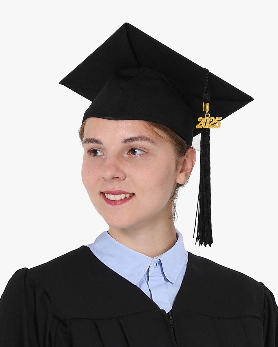 Economy Master Cap Gown & Hood Package - Graduation Gown 