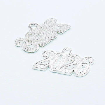 2025 Silver Year Date Drop - Graduation Gown 