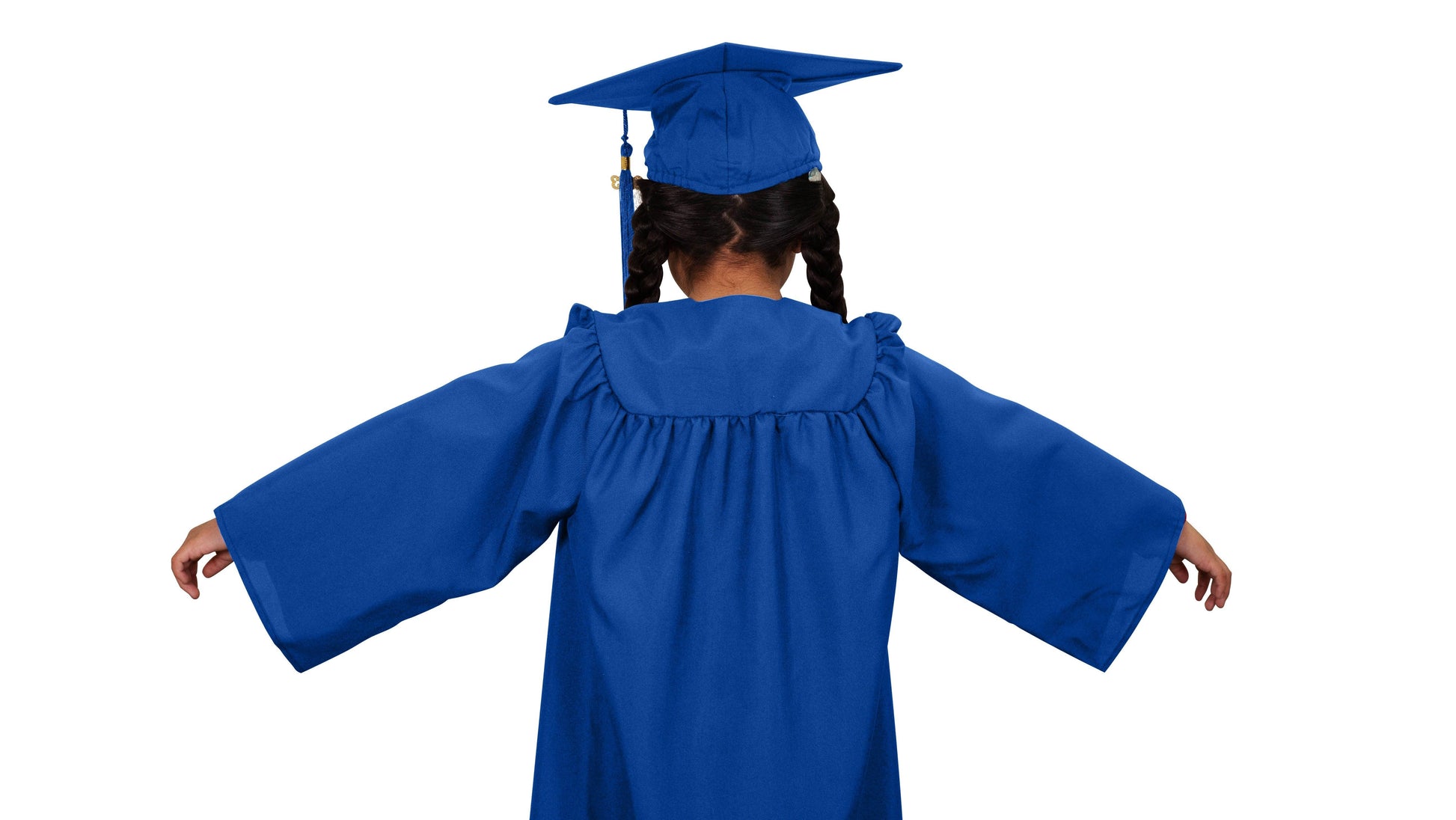 Matte Royal Blue Kindergarten/Preschool Cap & Gown - Graduation Gown 