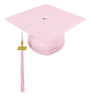 Shiny Pink Kindergarten/Preschool Cap & Tassel - Graduation Gown 