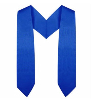 Royal Blue Kindergarten/Preschool Stole - Graduation Gown 