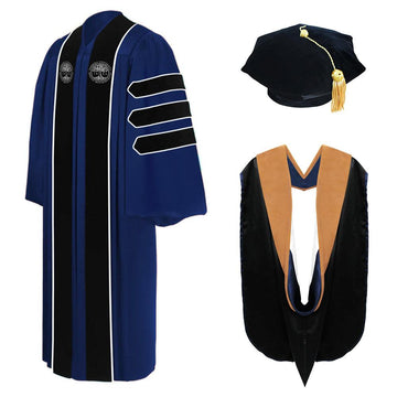Doctoral Regalia Package for Simmons University Graduation - Graduation Gown 