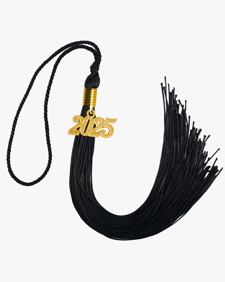 Solid Color Graduation Tassel - 18 Colors Available - Graduation Gown 