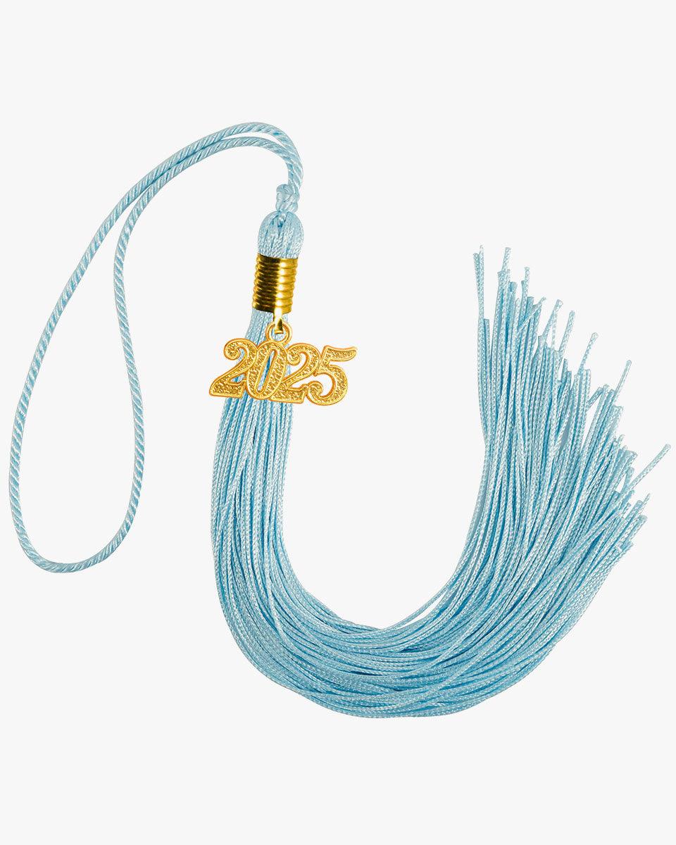Solid Color Graduation Tassel - 18 Colors Available - Graduation Gown 