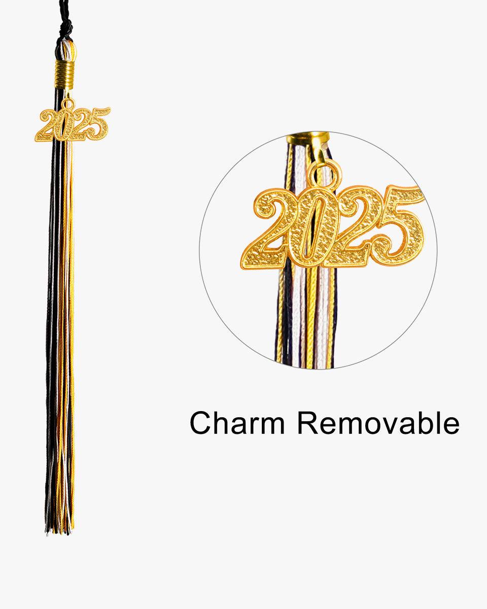 Combo Color Graduation Tassel - 16 Color Combinations Available - Graduation Gown 