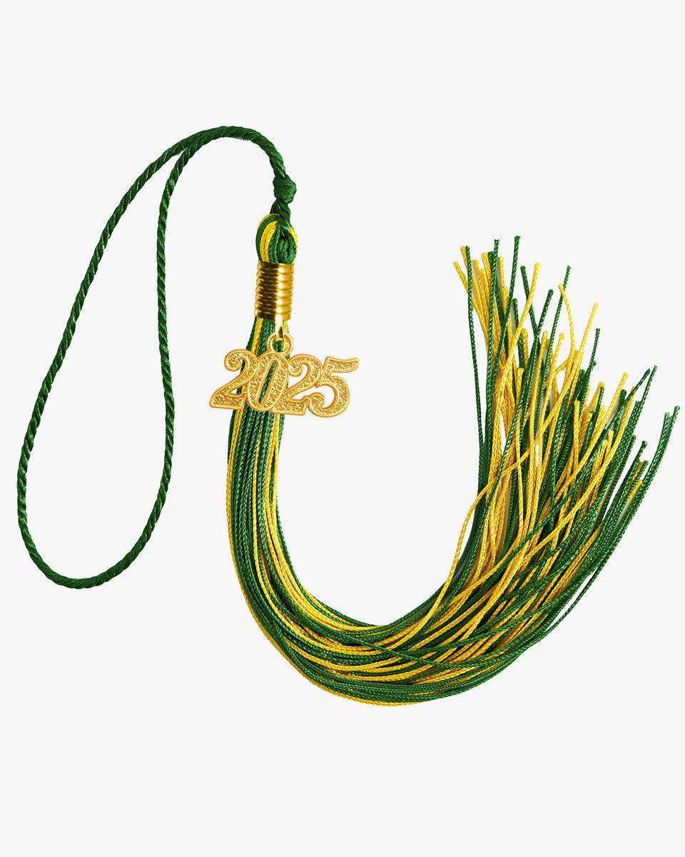 Combo Color Graduation Tassel - 16 Color Combinations Available - Graduation Gown 
