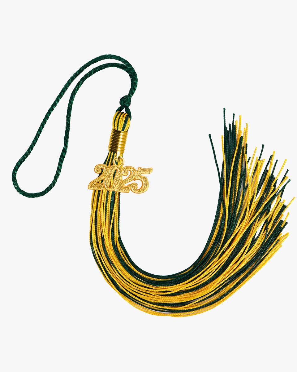 Combo Color Graduation Tassel - 16 Color Combinations Available - Graduation Gown 