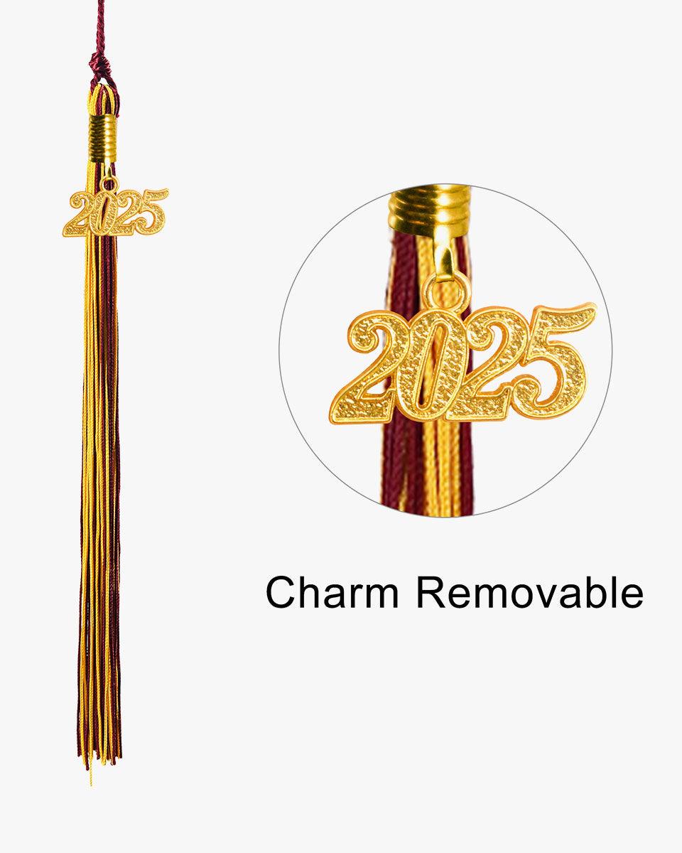Combo Color Graduation Tassel - 16 Color Combinations Available - Graduation Gown 