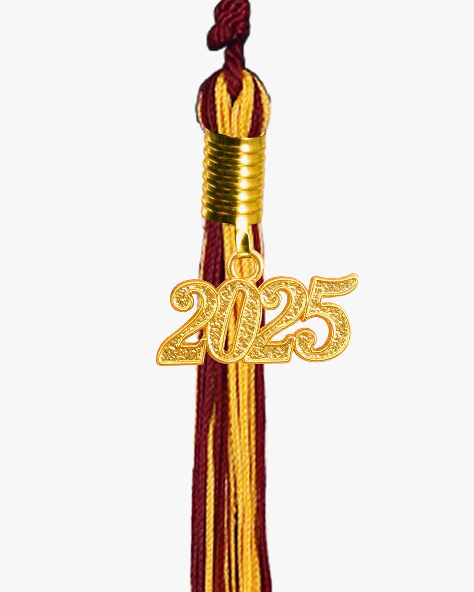 Combo Color Graduation Tassel - 16 Color Combinations Available - Graduation Gown 
