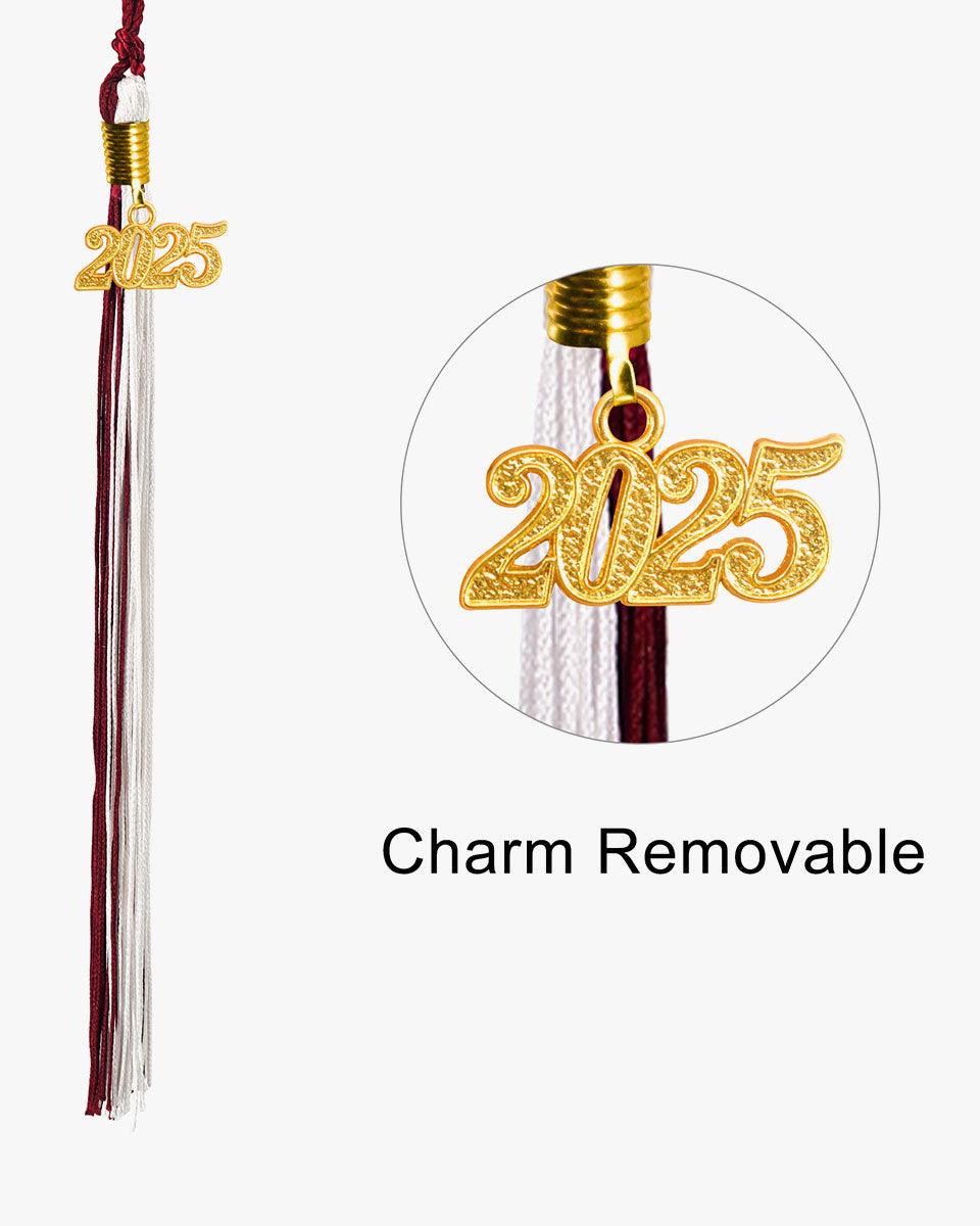 Combo Color Graduation Tassel - 16 Color Combinations Available - Graduation Gown 