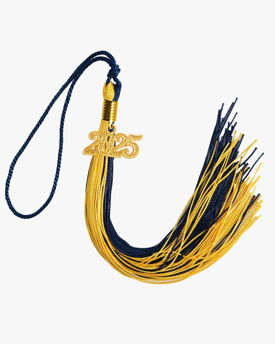 Combo Color Graduation Tassel - 16 Color Combinations Available - Graduation Gown 