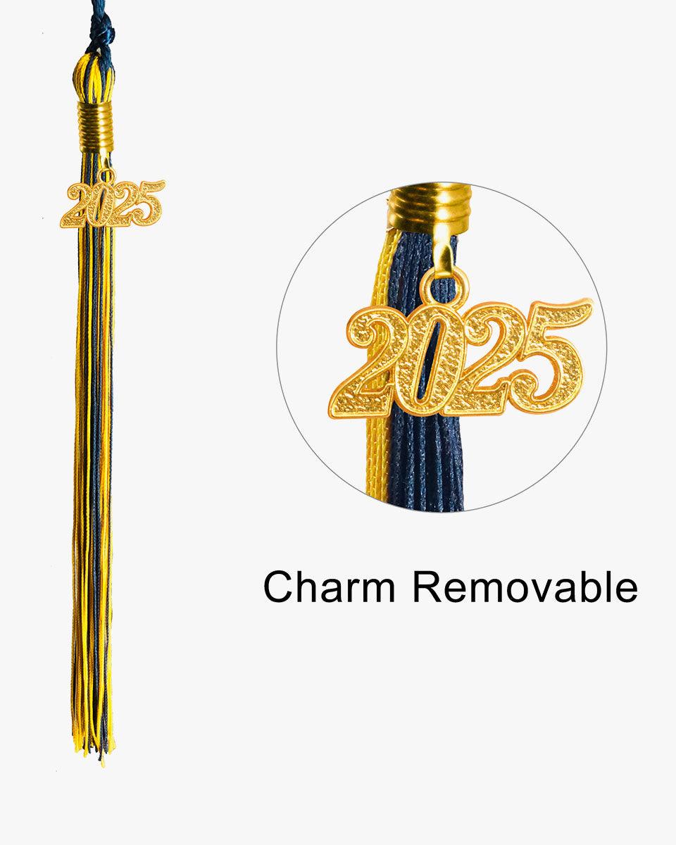 Combo Color Graduation Tassel - 16 Color Combinations Available - Graduation Gown 