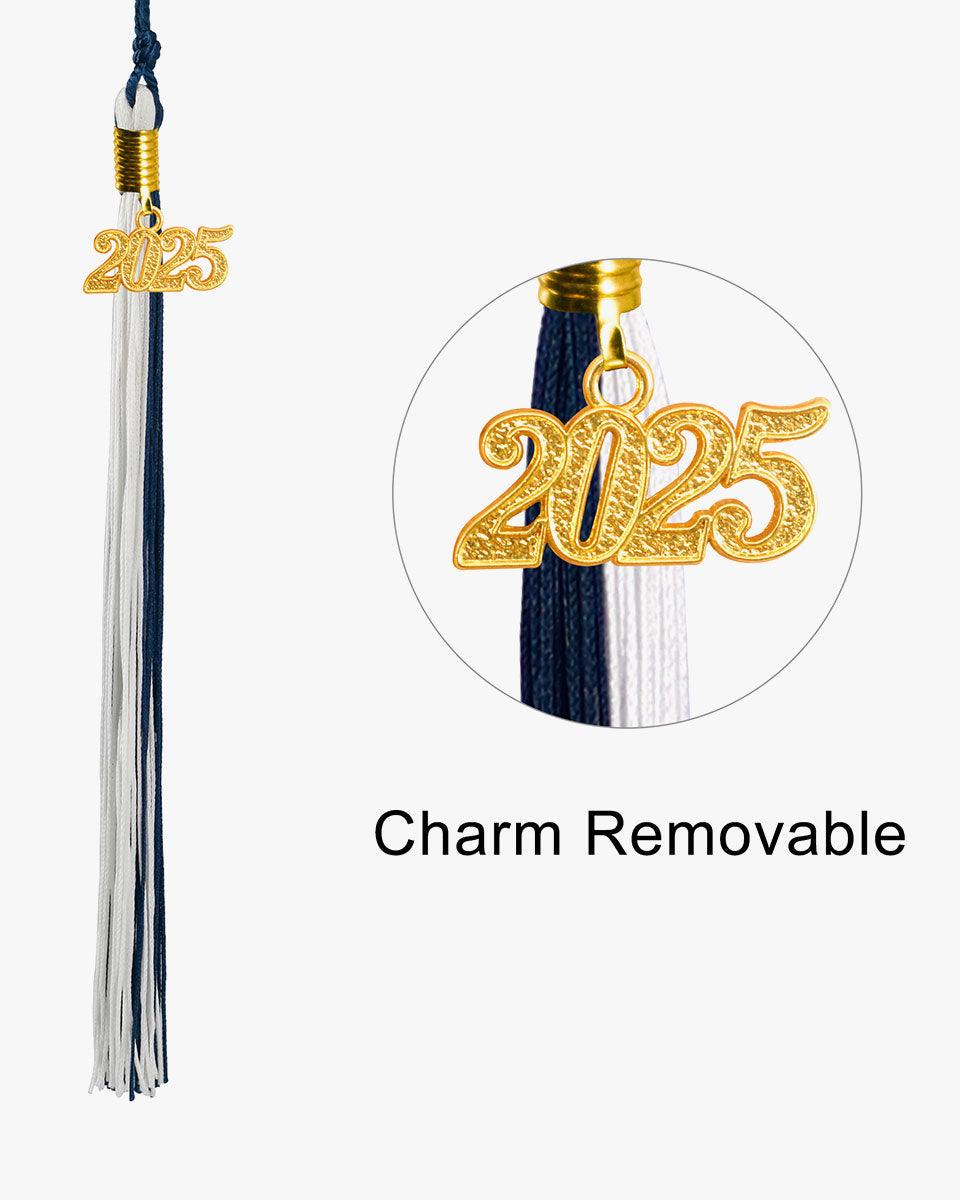 Combo Color Graduation Tassel - 16 Color Combinations Available - Graduation Gown 