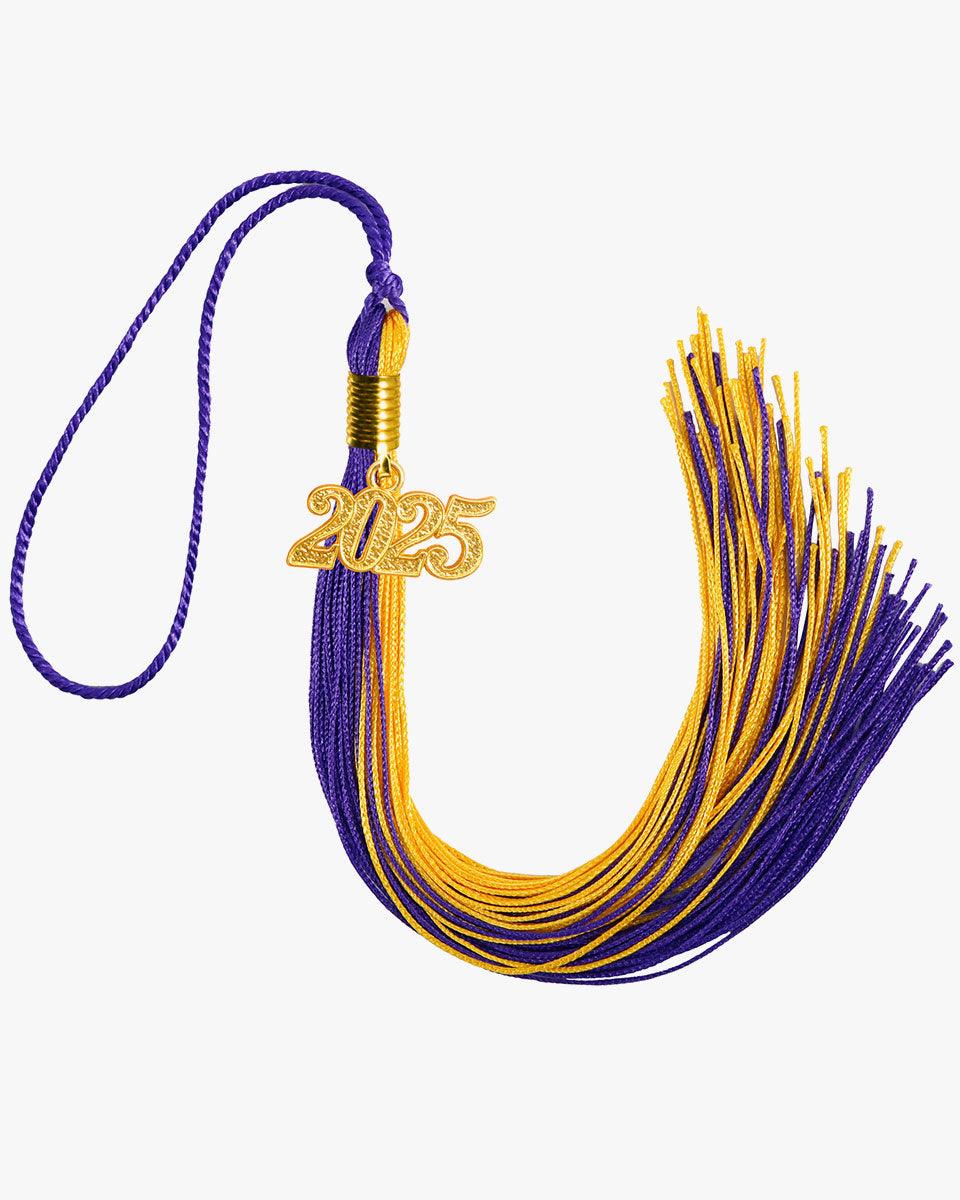 Combo Color Graduation Tassel - 16 Color Combinations Available - Graduation Gown 