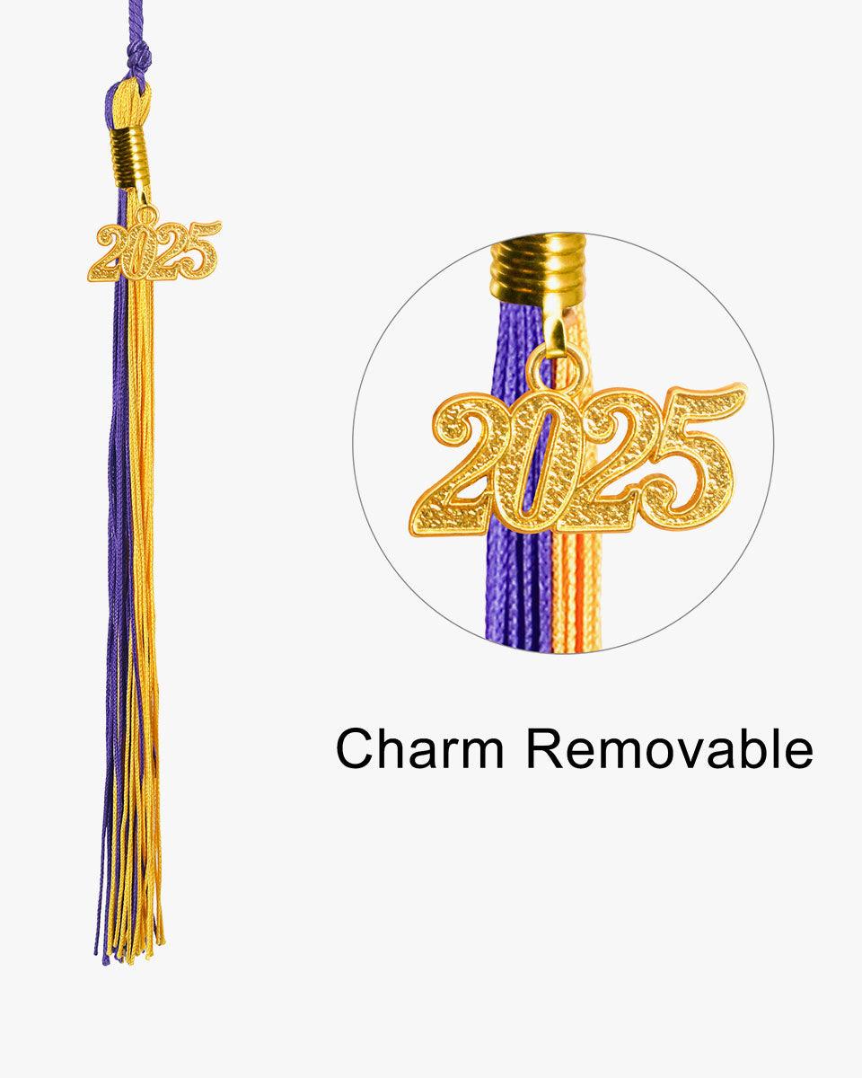 Combo Color Graduation Tassel - 16 Color Combinations Available - Graduation Gown 