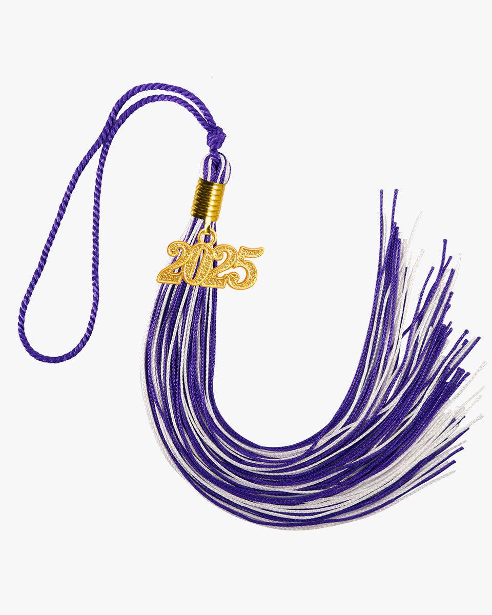 Combo Color Graduation Tassel - 16 Color Combinations Available - Graduation Gown 