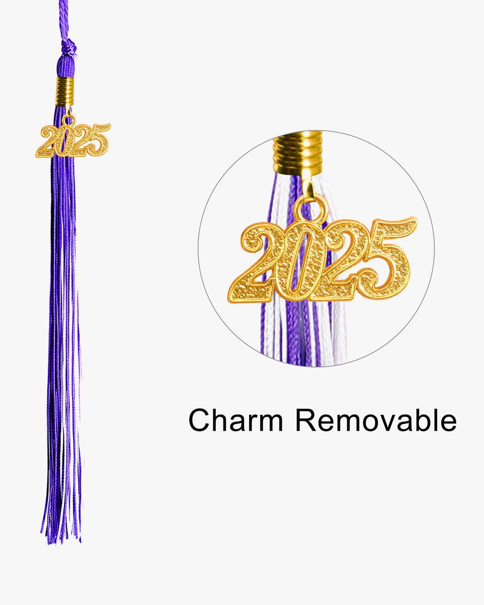 Combo Color Graduation Tassel - 16 Color Combinations Available - Graduation Gown 