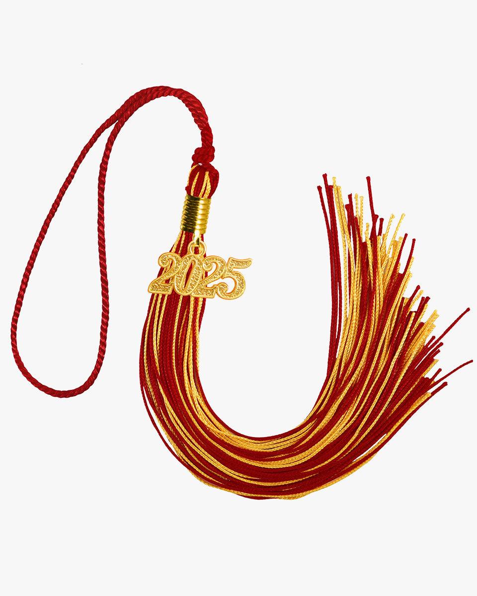 Combo Color Graduation Tassel - 16 Color Combinations Available - Graduation Gown 