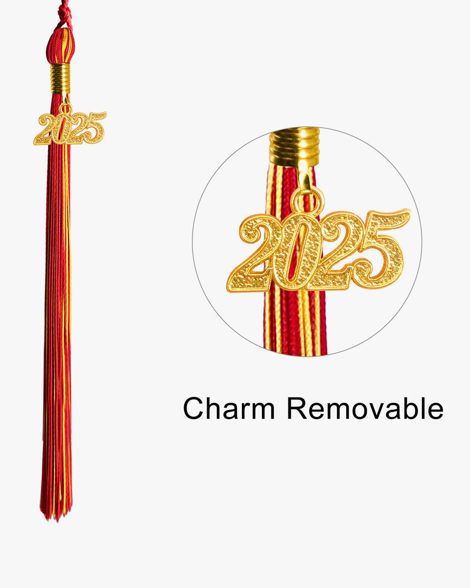 Combo Color Graduation Tassel - 16 Color Combinations Available - Graduation Gown 