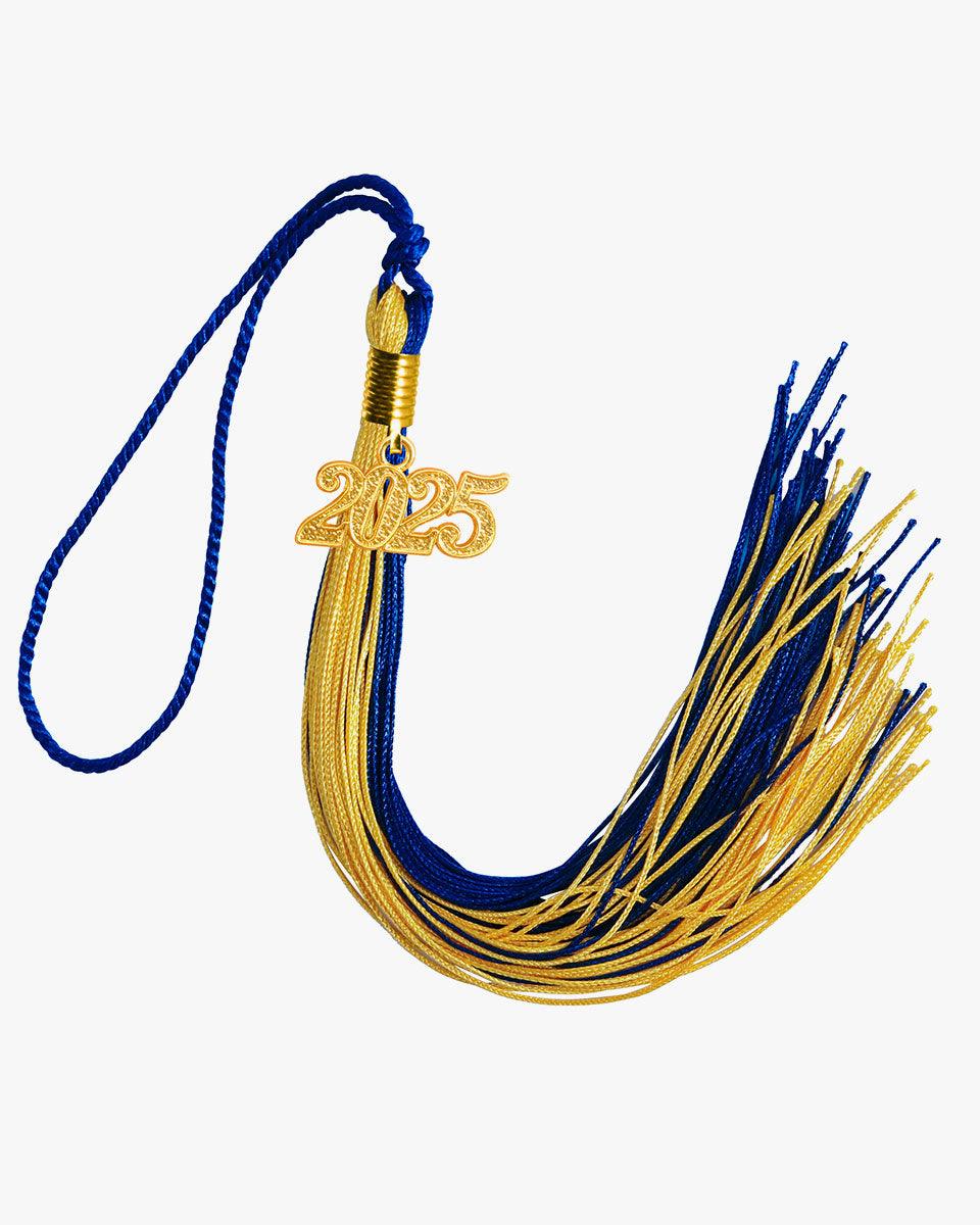 Combo Color Graduation Tassel - 16 Color Combinations Available - Graduation Gown 