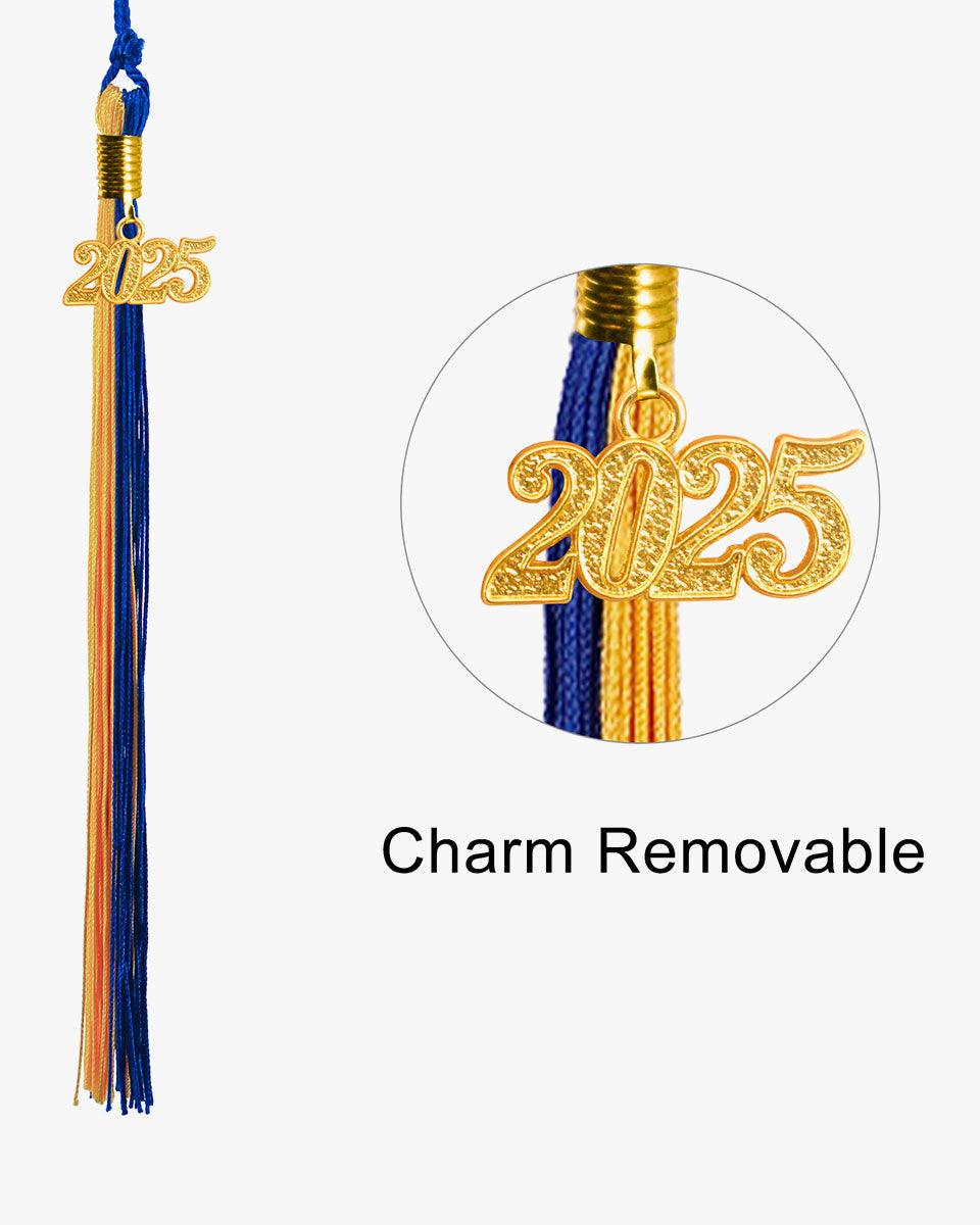 Combo Color Graduation Tassel - 16 Color Combinations Available - Graduation Gown 