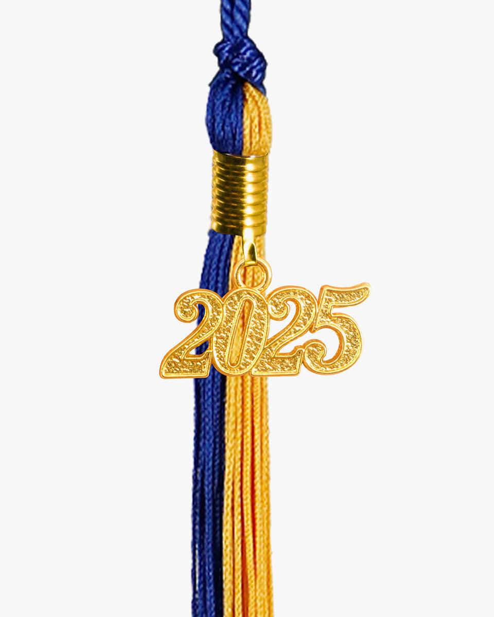 Combo Color Graduation Tassel - 16 Color Combinations Available - Graduation Gown 