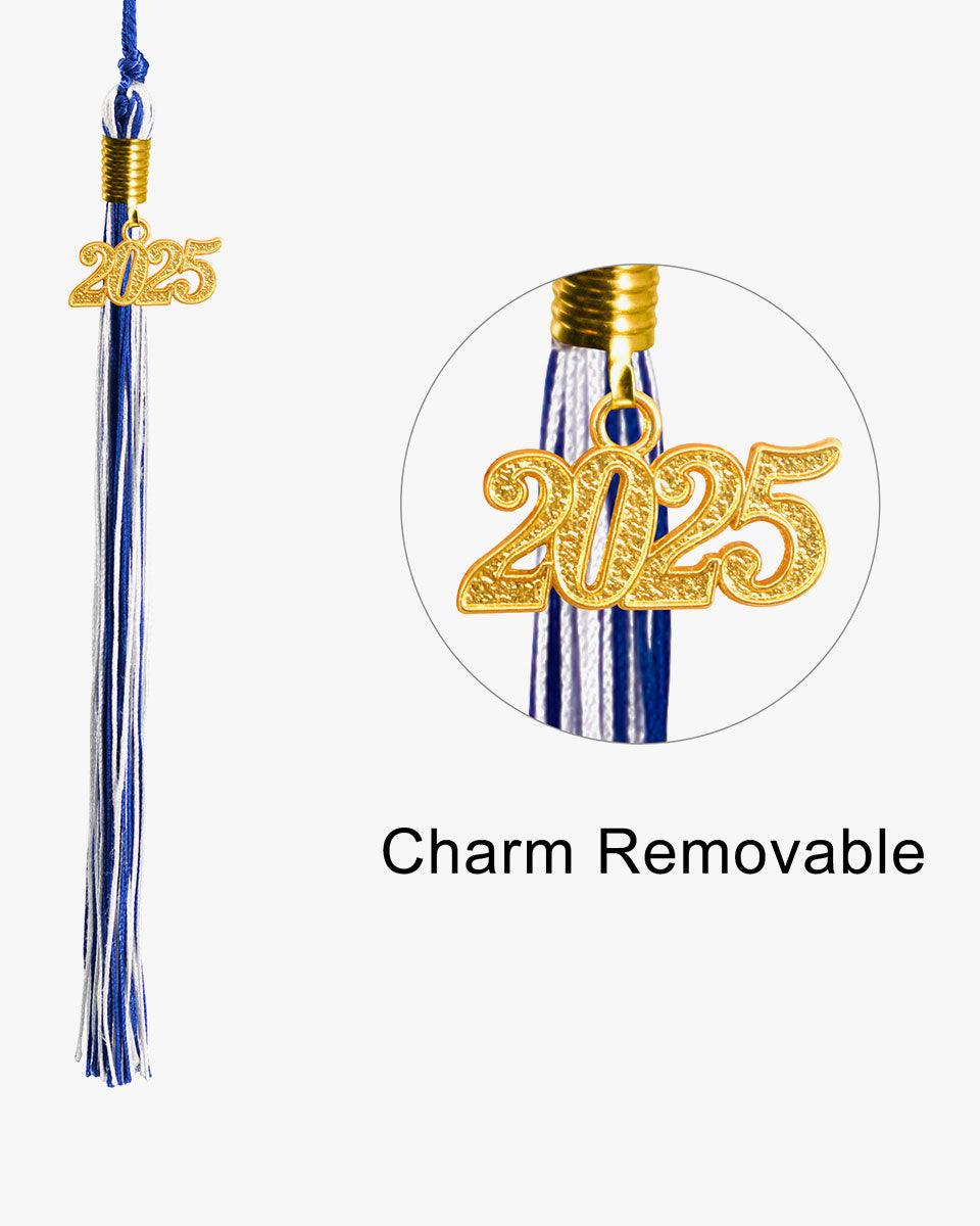 Combo Color Graduation Tassel - 16 Color Combinations Available - Graduation Gown 